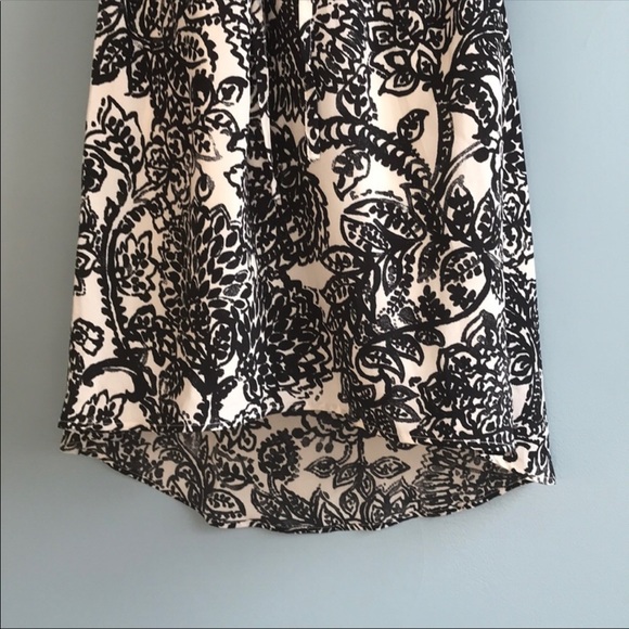 Merona Slight Hi-Low Dress Tied at waist S - Picture 3 of 4